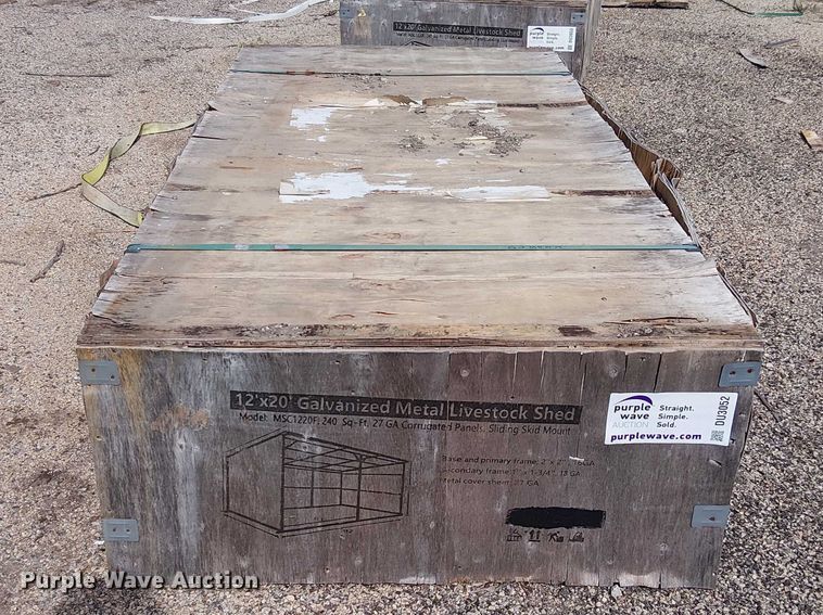 image for item DU3052 Valley Pioneer MSC1220F livestock shed