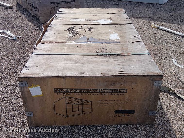 image for item DU3052 Valley Pioneer MSC1220F livestock shed