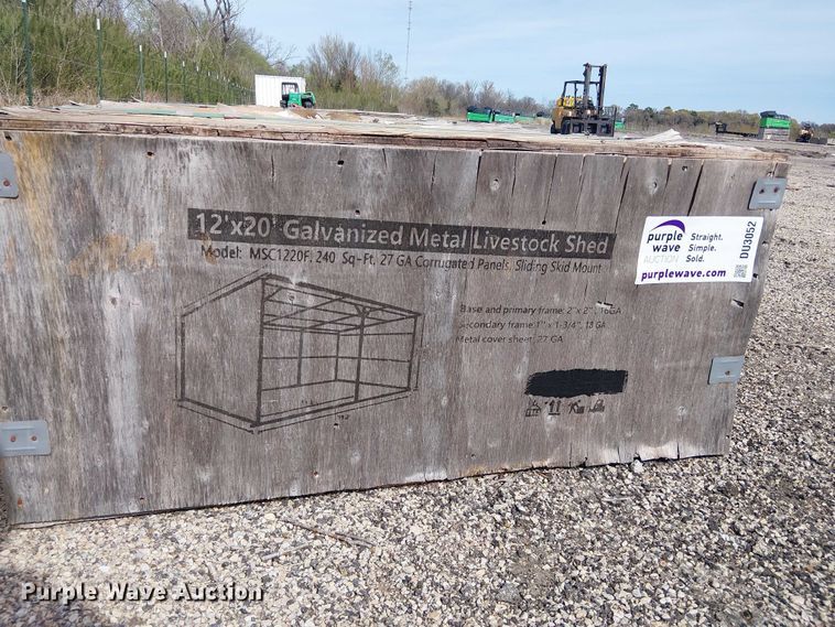 image for item DU3052 Valley Pioneer MSC1220F livestock shed