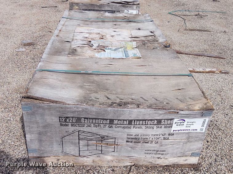 image for item DU3054 Valley Pioneer MSC1220F livestock shed