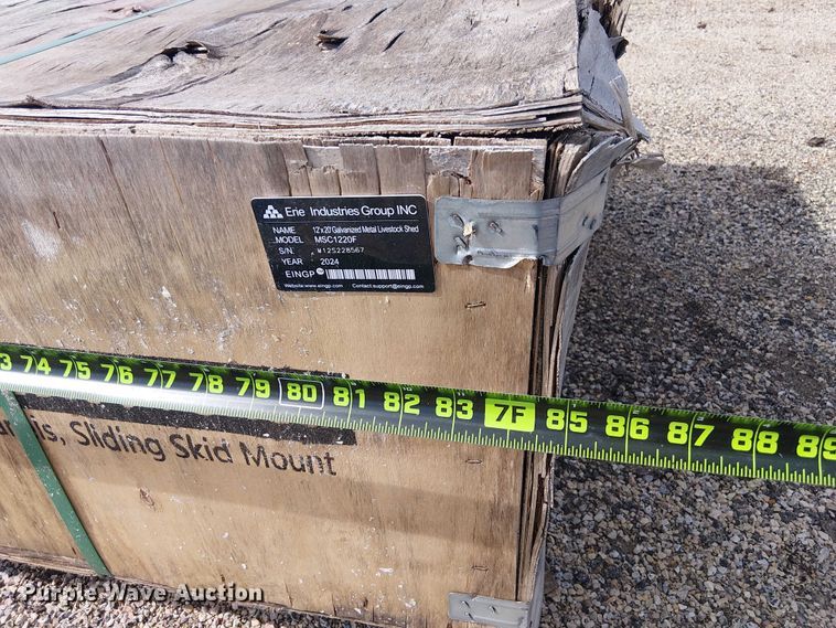 image for item DU3054 Valley Pioneer MSC1220F livestock shed