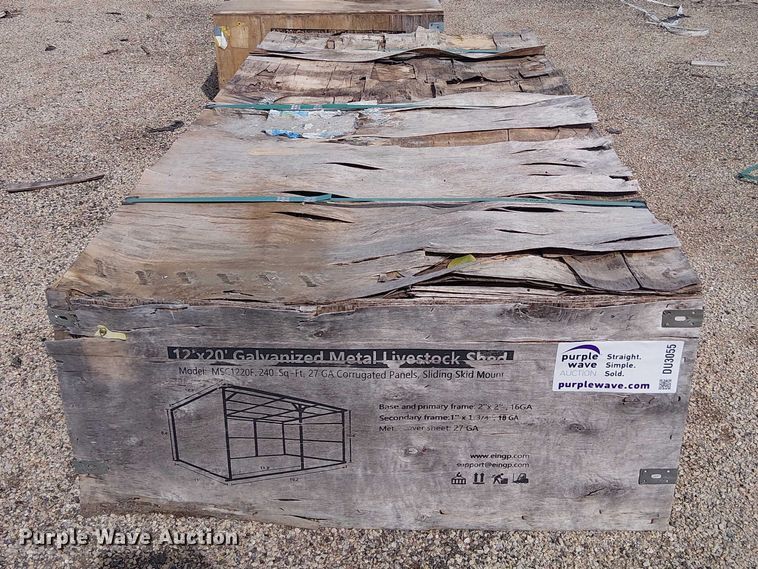 image for item DU3055 Valley Pioneer MSC1220F livestock shed