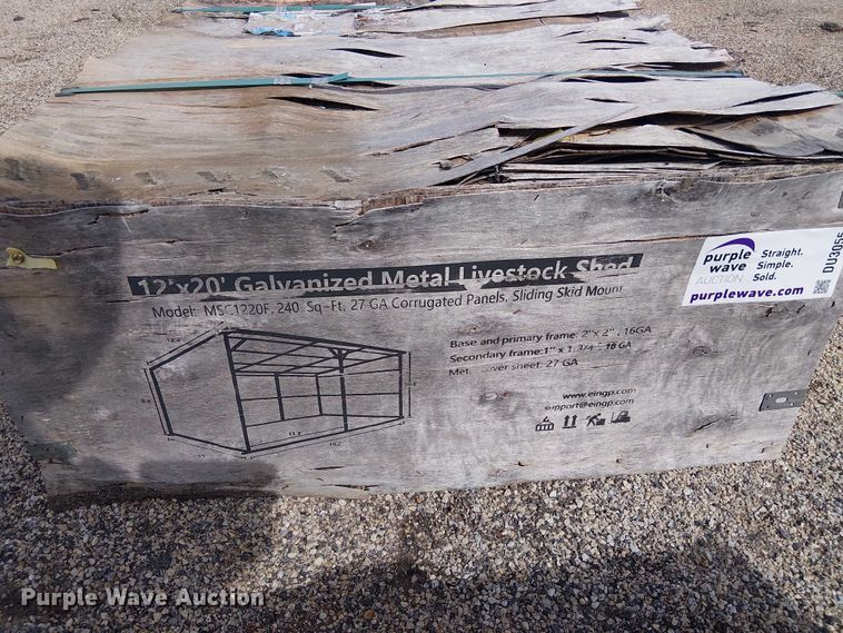 image for item DU3055 Valley Pioneer MSC1220F livestock shed