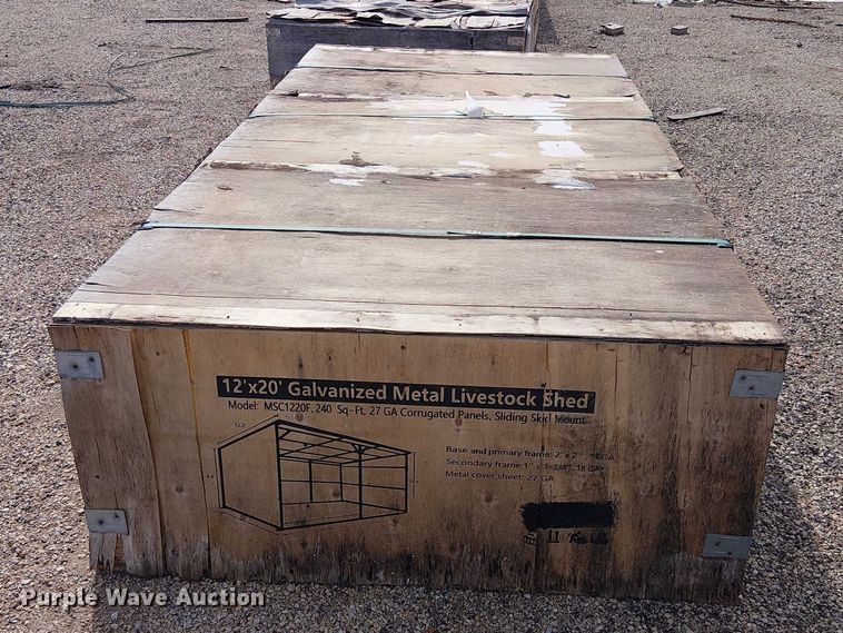 image for item DU3056 Valley Pioneer MSC1220F livestock shed