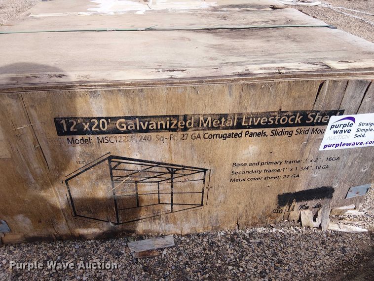 image for item DU3056 Valley Pioneer MSC1220F livestock shed