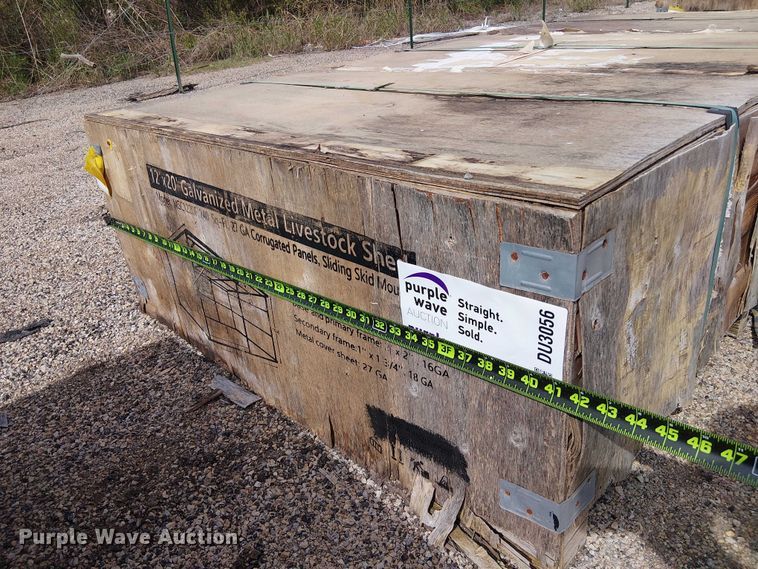 image for item DU3056 Valley Pioneer MSC1220F livestock shed