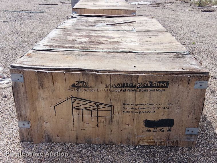 image for item DU3057 Valley Pioneer MSC1220F livestock shed