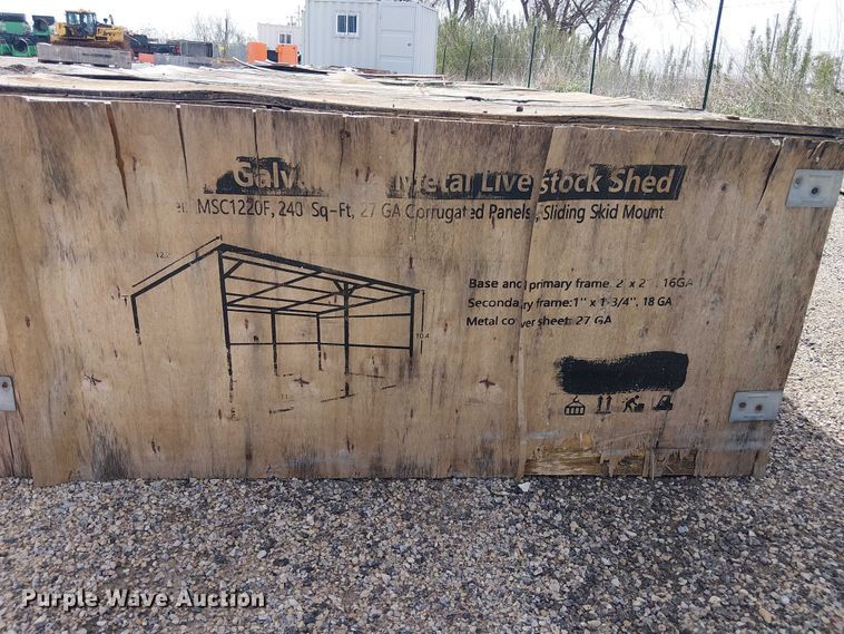 image for item DU3057 Valley Pioneer MSC1220F livestock shed