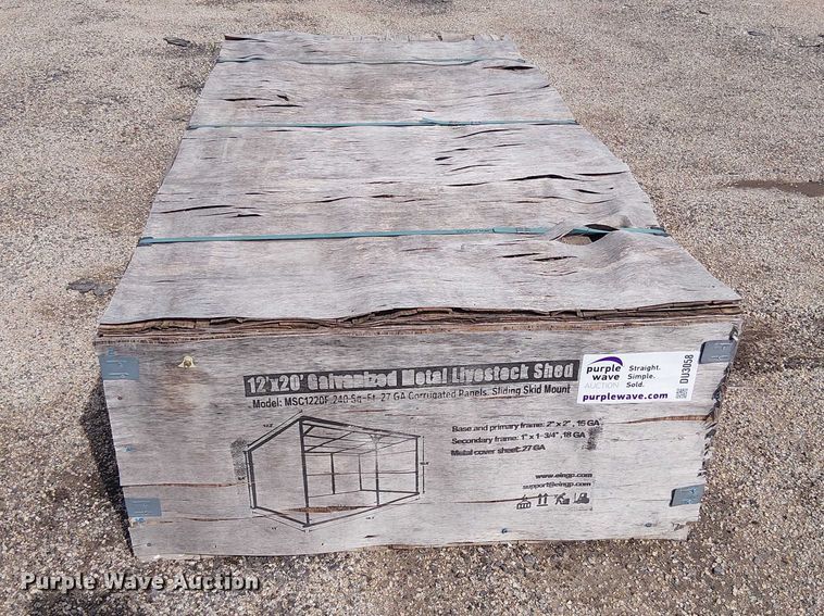 image for item DU3058 Valley Pioneer MSC1220F livestock shed