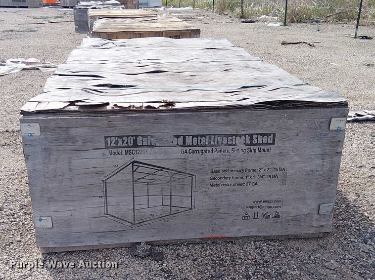 image for item DU3058 Valley Pioneer MSC1220F livestock shed