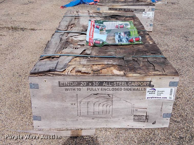 image for item DU3059 Valley Pioneer MSC2030F steel carport