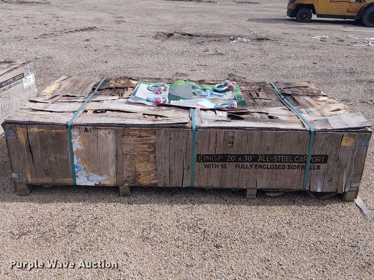 image for item DU3059 Valley Pioneer MSC2030F steel carport