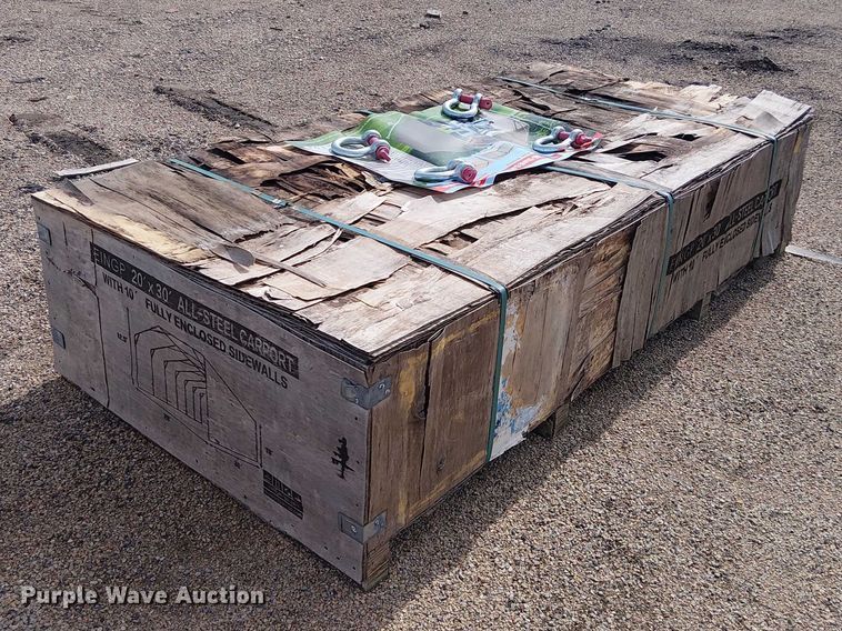 image for item DU3059 Valley Pioneer MSC2030F steel carport