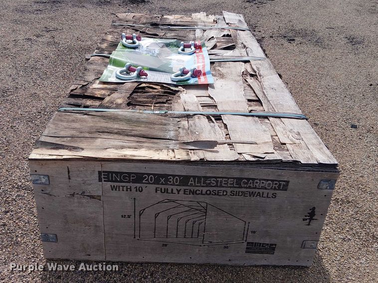 image for item DU3059 Valley Pioneer MSC2030F steel carport