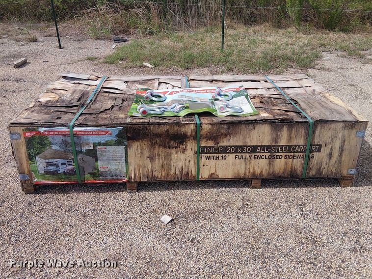 image for item DU3059 Valley Pioneer MSC2030F steel carport