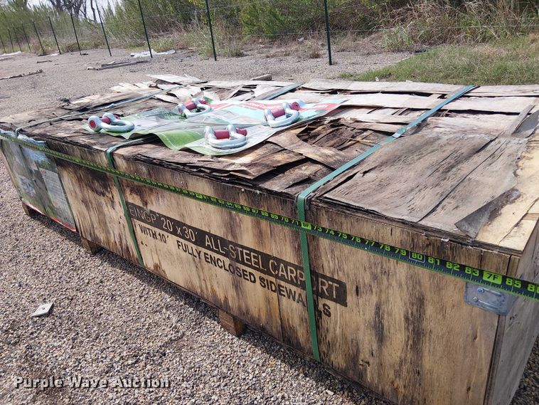 image for item DU3059 Valley Pioneer MSC2030F steel carport