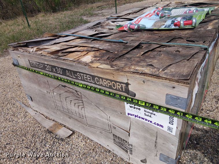 image for item DU3059 Valley Pioneer MSC2030F steel carport