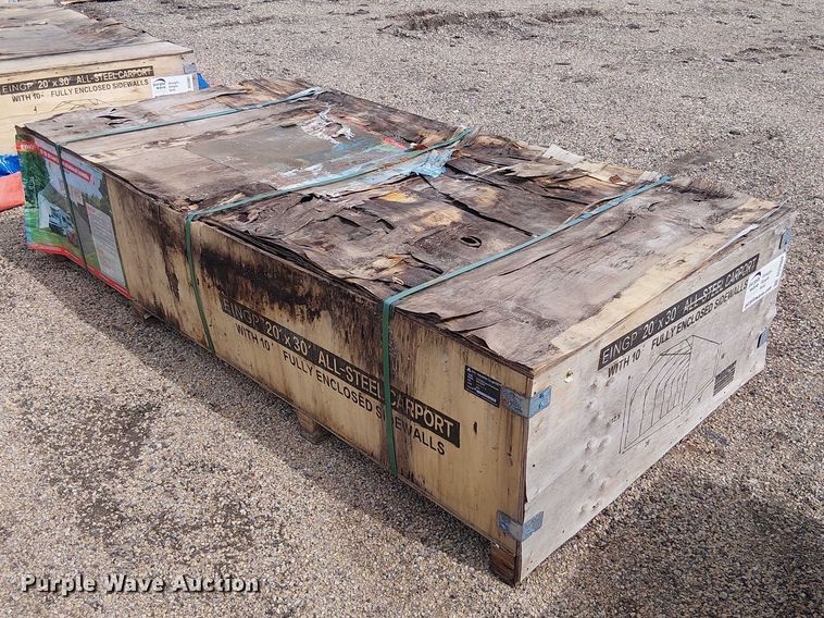 image for item DU3060 Valley Pioneer MSC2030F steel carport