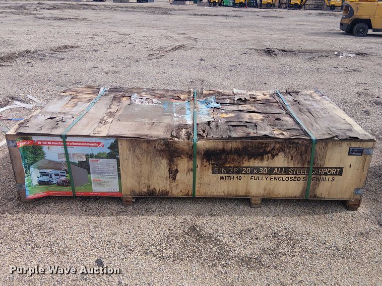 image for item DU3060 Valley Pioneer MSC2030F steel carport