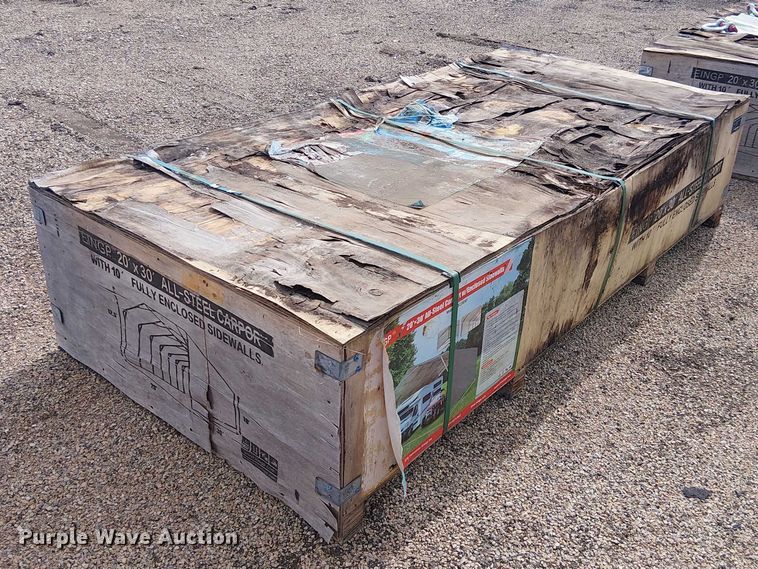 image for item DU3060 Valley Pioneer MSC2030F steel carport