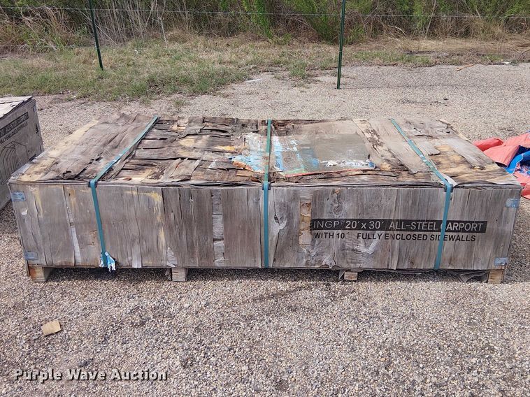 image for item DU3060 Valley Pioneer MSC2030F steel carport