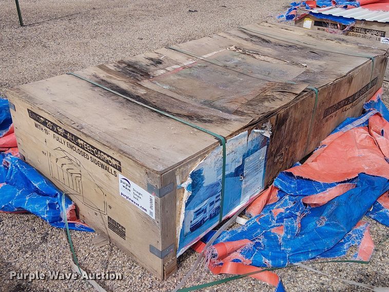 image for item DU3061 Valley Pioneer MSC2030F steel carport