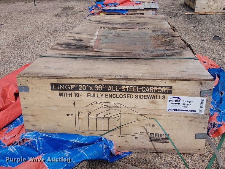 image for item DU3061 Valley Pioneer MSC2030F steel carport