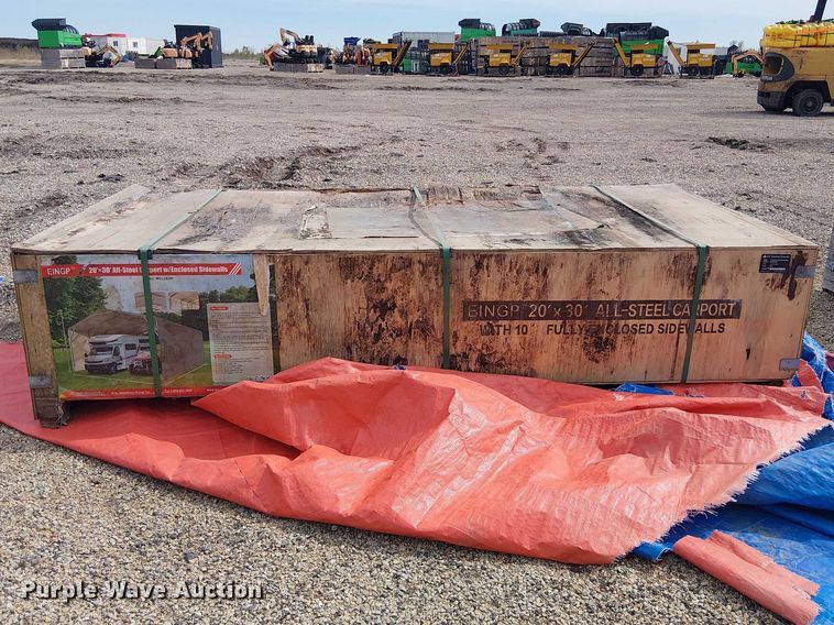 image for item DU3061 Valley Pioneer MSC2030F steel carport