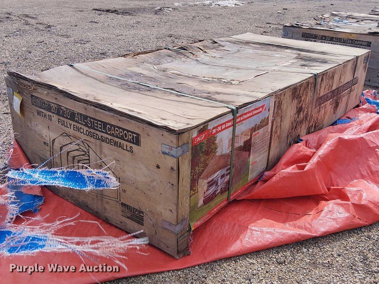 image for item DU3061 Valley Pioneer MSC2030F steel carport