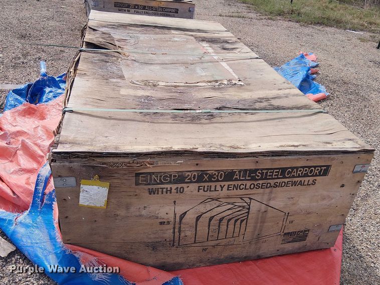 image for item DU3061 Valley Pioneer MSC2030F steel carport