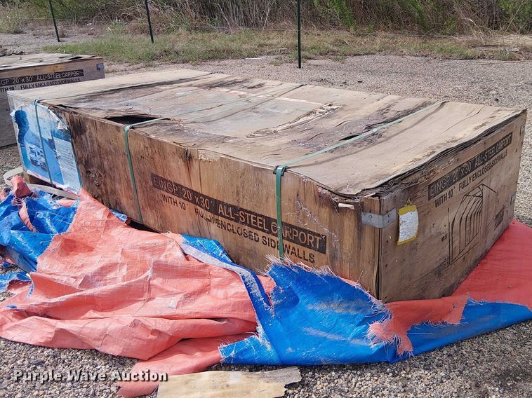 image for item DU3061 Valley Pioneer MSC2030F steel carport