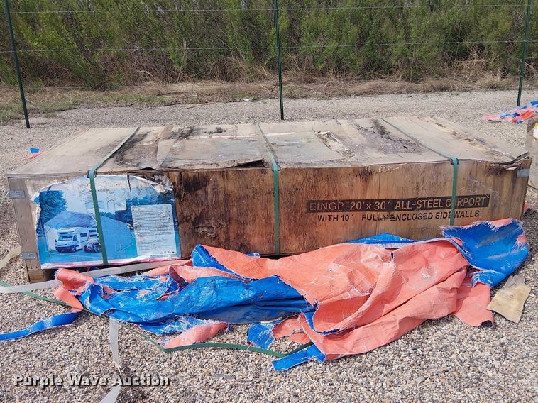 image for item DU3061 Valley Pioneer MSC2030F steel carport