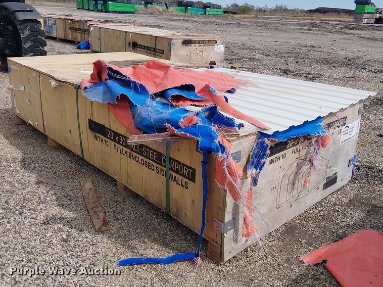 image for item DU3062 Valley Pioneer MSC2030F steel carport