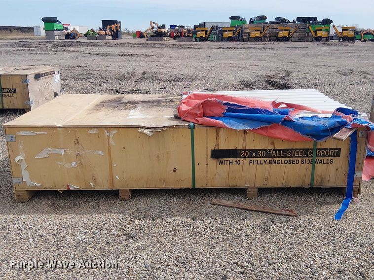 image for item DU3062 Valley Pioneer MSC2030F steel carport