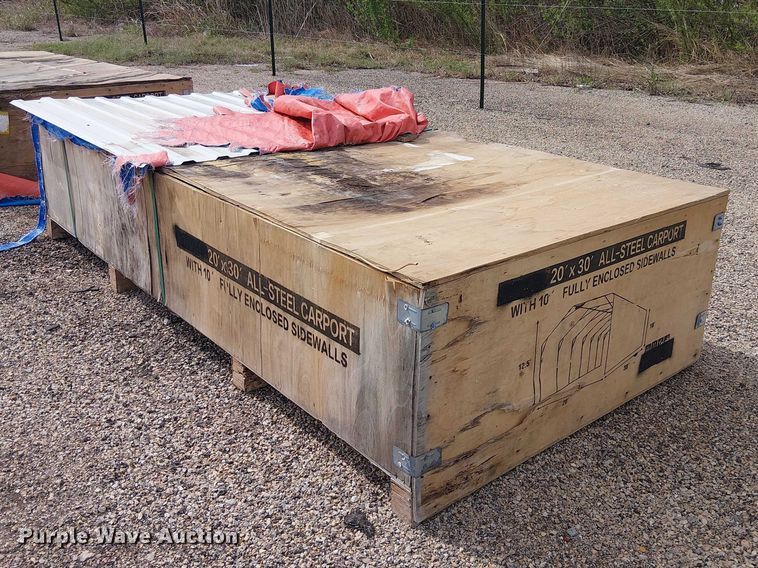 image for item DU3062 Valley Pioneer MSC2030F steel carport