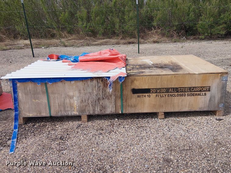 image for item DU3062 Valley Pioneer MSC2030F steel carport