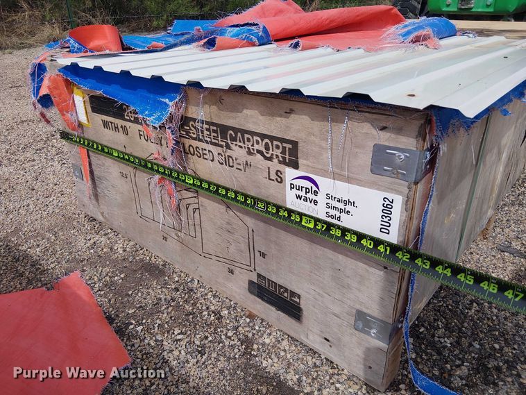 image for item DU3062 Valley Pioneer MSC2030F steel carport