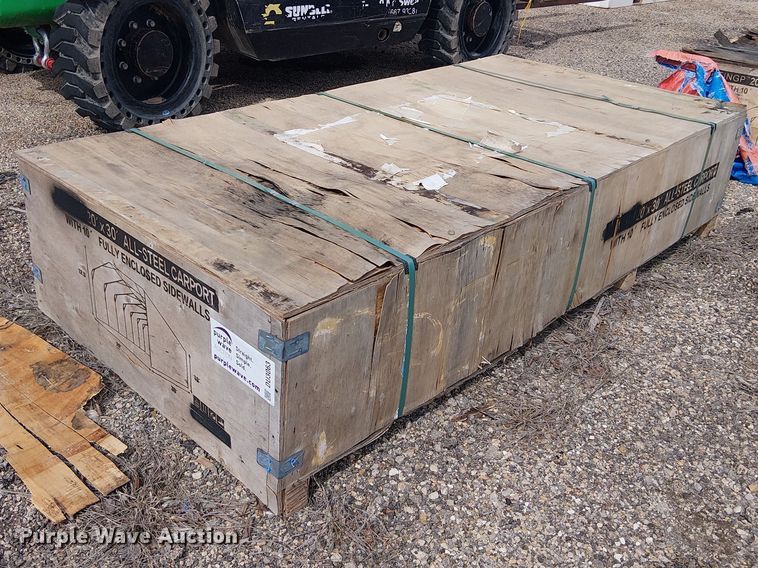 image for item DU3063 Valley Pioneer MSC2030F steel carport