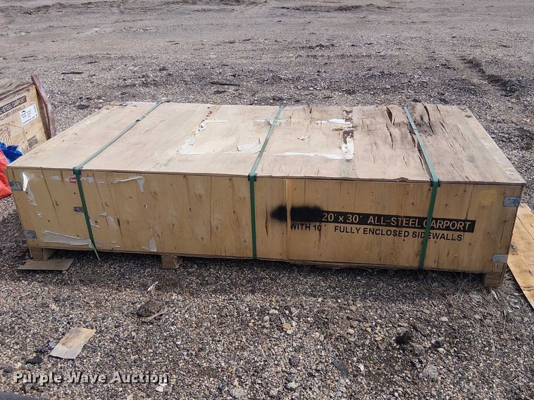 image for item DU3063 Valley Pioneer MSC2030F steel carport