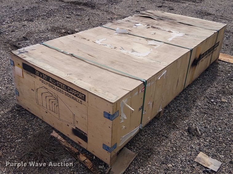 image for item DU3063 Valley Pioneer MSC2030F steel carport