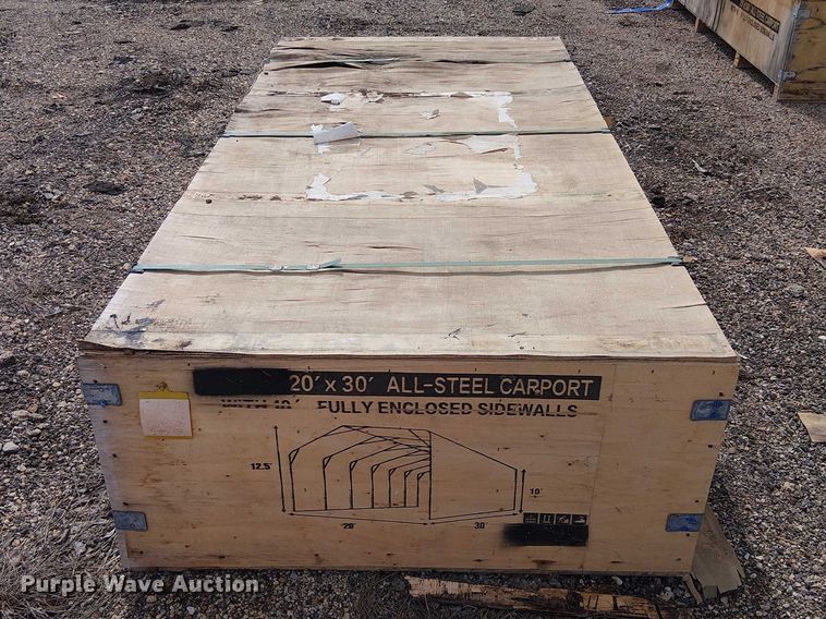 image for item DU3063 Valley Pioneer MSC2030F steel carport