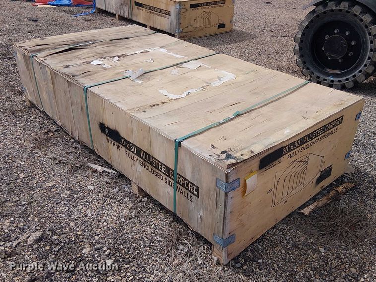 image for item DU3063 Valley Pioneer MSC2030F steel carport