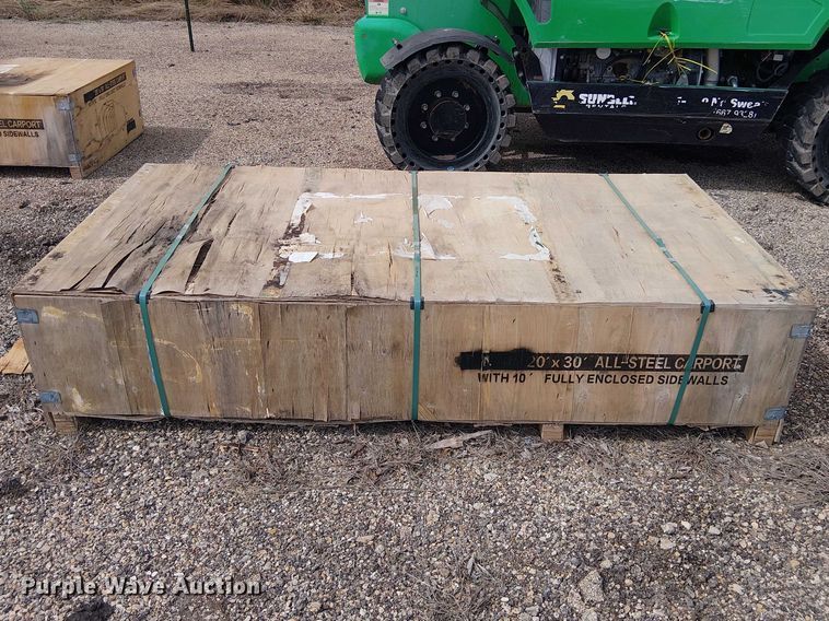 image for item DU3063 Valley Pioneer MSC2030F steel carport