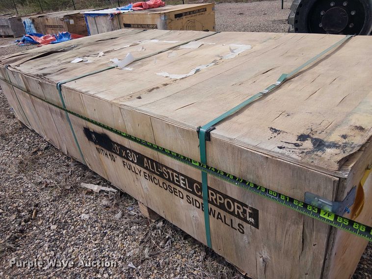 image for item DU3063 Valley Pioneer MSC2030F steel carport