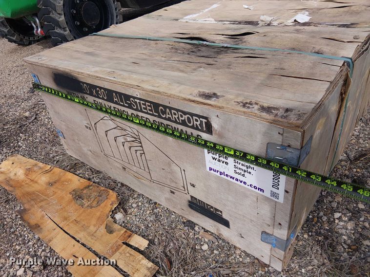 image for item DU3063 Valley Pioneer MSC2030F steel carport