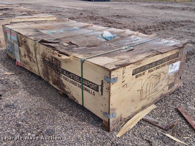 image for item DU3065 Valley Pioneer MSC2030F steel carport