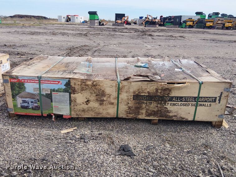 image for item DU3065 Valley Pioneer MSC2030F steel carport