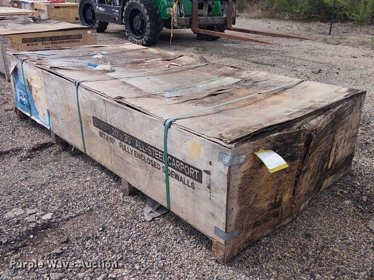 image for item DU3065 Valley Pioneer MSC2030F steel carport