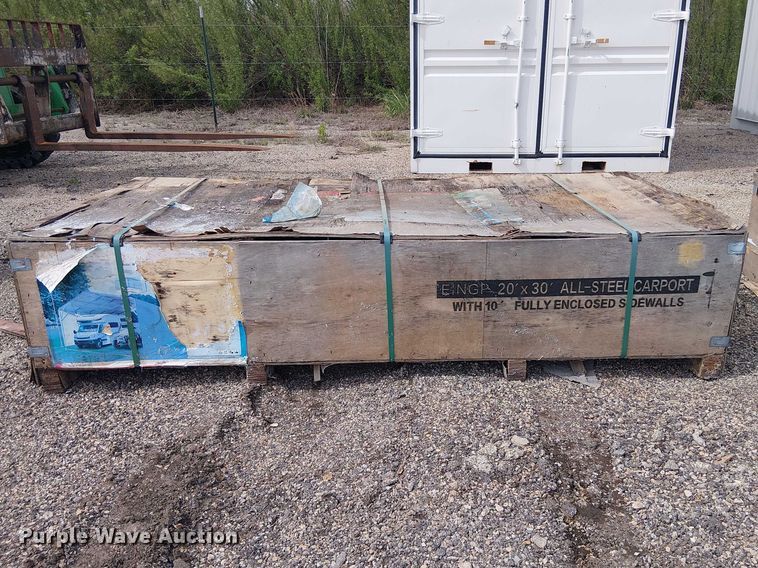 image for item DU3065 Valley Pioneer MSC2030F steel carport