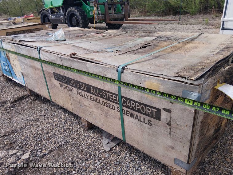 image for item DU3065 Valley Pioneer MSC2030F steel carport